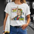Dirty Hoes Garden Society Comic Book Style Women T-Shirt Gifts for Her