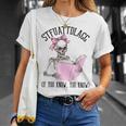 Dirty Romance Skeleton Reading Smut Smutty Book STFUATTDLAGG T-Shirt Gifts for Her