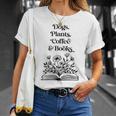 Dogs Plants Coffee Books Book Lover Dog Lover Reading T-Shirt Gifts for Her Dogs Plants Coffee Books Book Lover Dog Lover Reading T-Shirt Gifts for Her