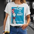 Dr Seuss The Cat In The Hat Book Cover T-Shirt Gifts for Her