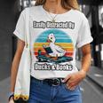 Ducks Books Lover Easily Distracted By Ducks & Books T-Shirt Gifts for Her Ducks Books Lover Easily Distracted By Ducks & Books T-Shirt Gifts for Her