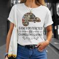Easily Distracted By Chameleons And Books T-Shirt Gifts for Her