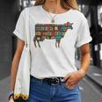 Easily Distracted By Cows & Books Lover Heifer Farm T-Shirt Gifts for Her
