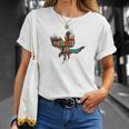 Easily Distracted By Hawks & Books Lover Falcon Bird T-Shirt Gifts for Her Easily Distracted By Hawks & Books Lover Falcon Bird T-Shirt Gifts for Her