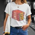 Eat Sleep Books Repeat Book Lover Reading Bookworm Teacher T-Shirt Gifts for Her