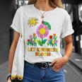 Eric Carle Let Kindness Bloom Flowers And Caterpillar Book T-Shirt Gifts for Her Eric Carle Let Kindness Bloom Flowers And Caterpillar Book T-Shirt Gifts for Her