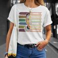 Feminist Ruth Bader Ginsburg RBG Quote Girl With Book Women T-Shirt Gifts for Her