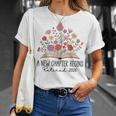 Floral Book A New Chapter Begins Retired 2026 Retirement T-Shirt Gifts for Her Floral Book A New Chapter Begins Retired 2026 Retirement T-Shirt Gifts for Her
