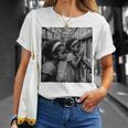 Girls Reading Books Book Lover Afro African Reader T-Shirt Gifts for Her