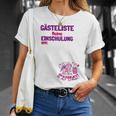 Guest List First Day At School Guest Book First Class T-Shirt Gifts for Her
