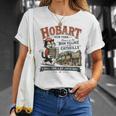 Hobart NY Book Village Of Catskills Vintage Mascot Logo T-Shirt Gifts for Her