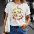 I'm With The Banned Books I Survived Reading Banned Books T-Shirt Gifts for Her