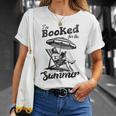 I'm Booked For The Summer Retro Vacation Beach Read Book Men T-Shirt Gifts for Her
