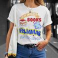If It Involves Books And Pajamas Count Me In T-Shirt Gifts for Her