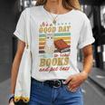 It's A Good Day To Read Books And Pet Cats Literary Quote T-Shirt Gifts for Her