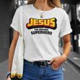 Jesus The Original Superhero Comic Book Christian Faith T-Shirt Gifts for Her Jesus The Original Superhero Comic Book Christian Faith T-Shirt Gifts for Her