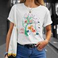 Just A Girl Who Loves Books Lover Librarian Reading Bookworm Premium T-Shirt Gifts for Her