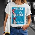 Kids Dr Seuss The Cat In The Hat Book Cover Performance T-Shirt Gifts for Her