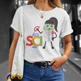 Kids Mung Bean Let's Sci Out Science Shirt Bean World Books T-Shirt Gifts for Her