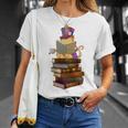 Kittens Cats Tea Party And Books T-Shirt Gifts for Her Kittens Cats Tea Party And Books T-Shirt Gifts for Her