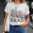 Let's Read Books T-Shirt Gifts for Her Let's Read Books T-Shirt Gifts for Her