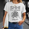 The Librarian Is Here Library Book Reading Books Bibliophile T-Shirt Gifts for Her The Librarian Is Here Library Book Reading Books Bibliophile T-Shirt Gifts for Her