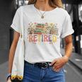 This Librarian Is Retired 2026 Book Lover Retirement Reading Premium Tri-Blend T-Shirt Gifts for Her