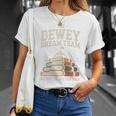Library Dream Team Mountain Of Books Librarian T-Shirt Gifts for Her Library Dream Team Mountain Of Books Librarian T-Shirt Gifts for Her