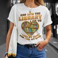 Library Lover Reading Books Librarian T-Shirt Gifts for Her Library Lover Reading Books Librarian T-Shirt Gifts for Her