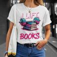 I Lift So I Can Carry More Books Reader Gym Book Lover T-Shirt Gifts for Her I Lift So I Can Carry More Books Reader Gym Book Lover T-Shirt Gifts for Her