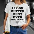 I Look Better Bent Over Book See Back For Details Peach Butt T-Shirt Gifts for Her I Look Better Bent Over Book See Back For Details Peach Butt T-Shirt Gifts for Her