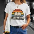 Take A Look It's In A Book Kids Reading Retro Library T-Shirt Gifts for Her