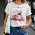 I Love Fall Most Of All Halloween Ghost Book Lover T-Shirt Gifts for Her I Love Fall Most Of All Halloween Ghost Book Lover T-Shirt Gifts for Her