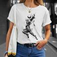 Marvel Captain America Steve Rogers Comic Book T-Shirt Gifts for Her