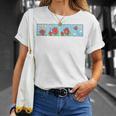 Mr Men Mr Strong Mr Small Retro Comic Book Premium Tri-Blend T-Shirt Gifts for Her