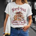 North Pole Book Club T-Shirt Gifts for Her