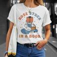 Nose Stuck In A Book Book Lover T-Shirt Gifts for Her Nose Stuck In A Book Book Lover T-Shirt Gifts for Her