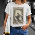 Occult Reader Tarot Card Book Lover Skeleton Reading T-Shirt Gifts for Her Occult Reader Tarot Card Book Lover Skeleton Reading T-Shirt Gifts for Her