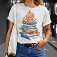 Octopus Reading Bookworm Book Reading Octopus Lover T-Shirt Gifts for Her Octopus Reading Bookworm Book Reading Octopus Lover T-Shirt Gifts for Her