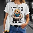 You Pawsed Here Dog Books Lovers I Paused My Book To Be Here T-Shirt Gifts for Her You Pawsed Here Dog Books Lovers I Paused My Book To Be Here T-Shirt Gifts for Her