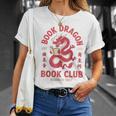 Please Bookworm Be Book Dragon Club School Nerd Library CNY T-Shirt Gifts for Her