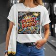 Pocket Rocket Comic Book Style Premium Tri-Blend T-Shirt Gifts for Her