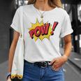 POW Comic Book Cartoon Pop Art Comfort Colors Crop Top T-Shirt Gifts for Her POW Comic Book Cartoon Pop Art Comfort Colors Crop Top T-Shirt Gifts for Her