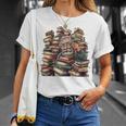 Rare Book Collector Raglan Baseball Tee T-Shirt Gifts for Her