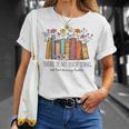 There Is No Such Thing As Too Many Books Floral Bookish T-Shirt Gifts for Her There Is No Such Thing As Too Many Books Floral Bookish T-Shirt Gifts for Her