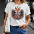 I Read Banned Books Sly Fox Reading Books T-Shirt Gifts for Her I Read Banned Books Sly Fox Reading Books T-Shirt Gifts for Her