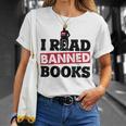 I Read Banned Books Banned Books Week Reading Men T-Shirt Gifts for Her I Read Banned Books Banned Books Week Reading Men T-Shirt Gifts for Her