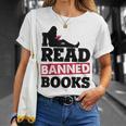 I Read Banned Books Banned Books Week Reading Women T-Shirt Gifts for Her