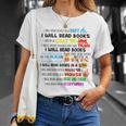 Read My Shirt Day For Kids Boy Girls i Will Read Books T-Shirt Gifts for Her