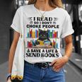 I Read So I Don't Choke People Save A Life Send Books T-Shirt Gifts for Her I Read So I Don't Choke People Save A Life Send Books T-Shirt Gifts for Her